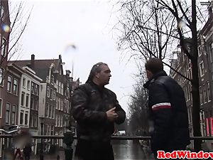 Pussynailed dutch call girl spoiling tourist