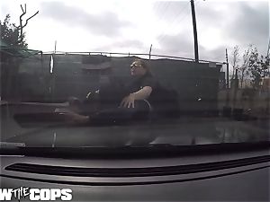 plumb the Cops - nasty cop splashes all over spunk-pump