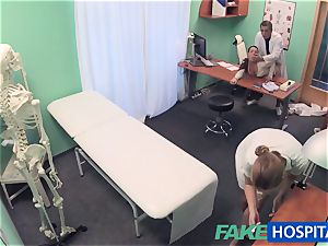 FakeHospital physician gets marvelous patients pussy raw